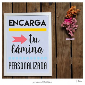 Lámina personalizada
